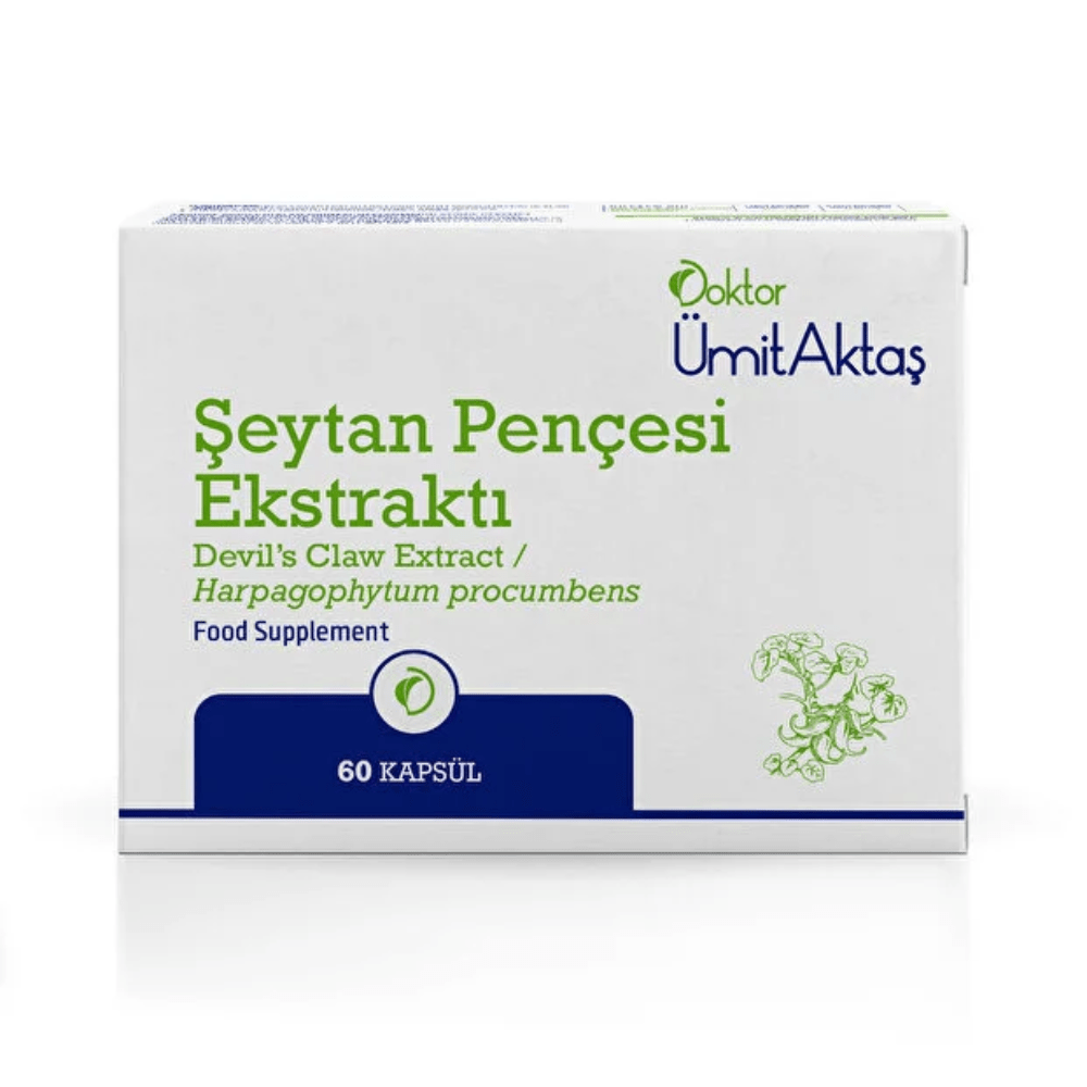 د. أوميت أكتاش مكمل مخلب الشيطان لدعم صحة المفاصل بشكل طبيعي