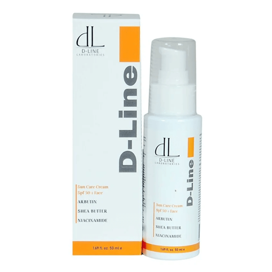 D - Line كريم واقي شمسي للعناية بالبشرة _ حماية عالية SPF 50+
