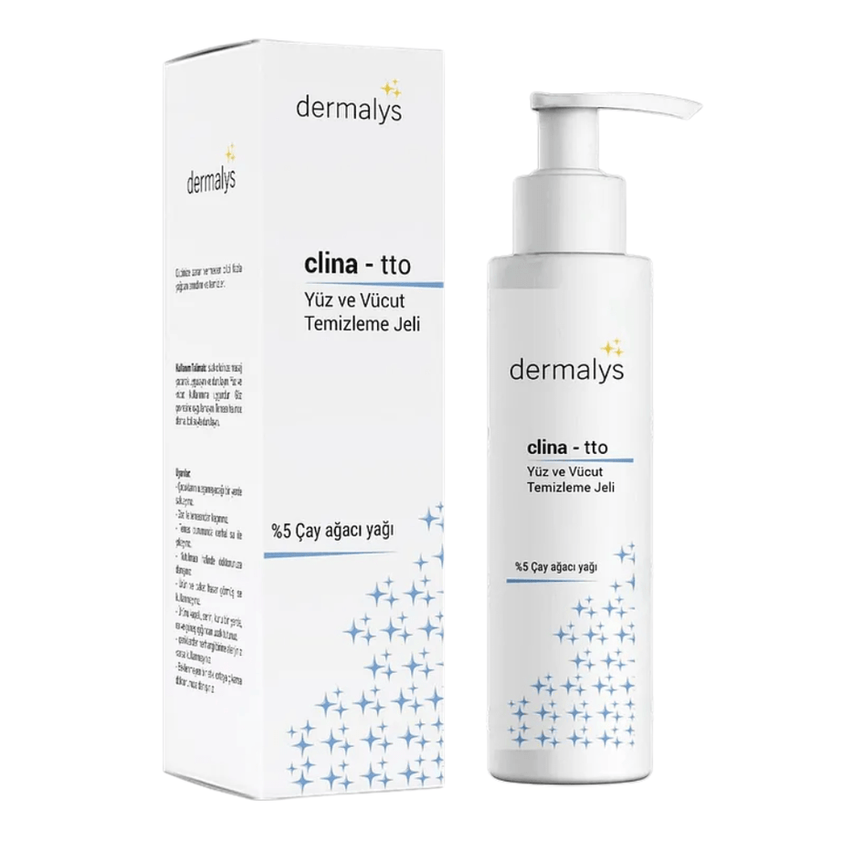 Dermalys جل العناية بالوجه والجسم بزيت شجرة الشاي 200 مل