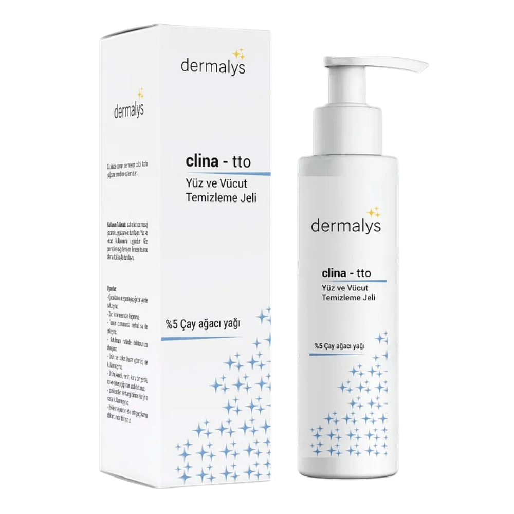 Dermalys جل العناية بالوجه والجسم بزيت شجرة الشاي 200 مل