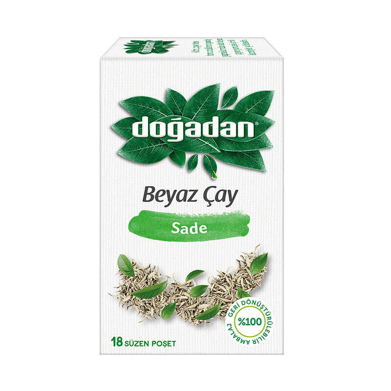 دوغادان شاي أبيض سادة 18 ظرف
