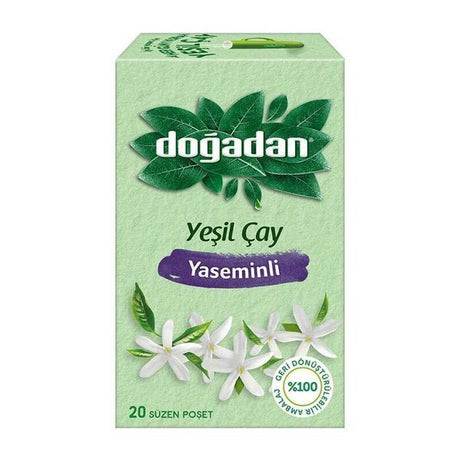 دوغادان شاي أخضر بمزيج الياسمين 20 ظرف