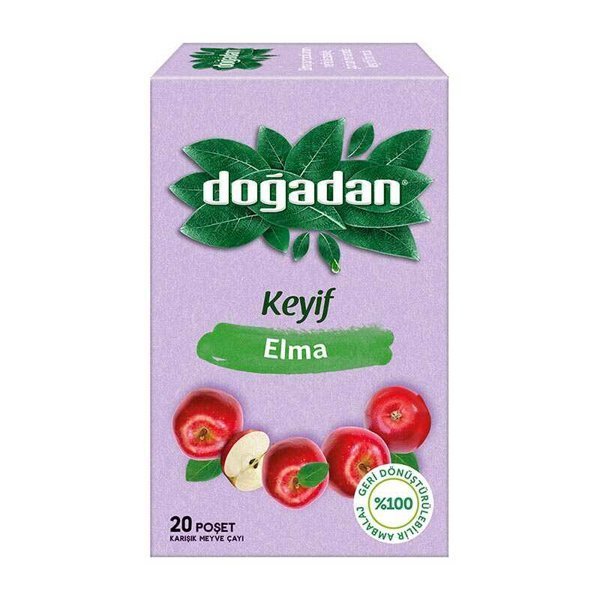 دوغادان شاي الأعشاب بالتفاح 20 ظرف