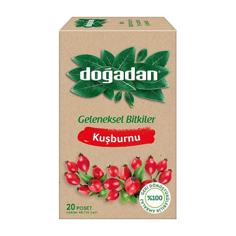 دوغادان شاي ثمار الورد 20 ظرف