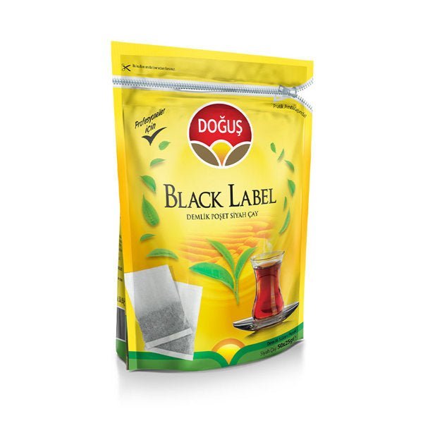 دوغوش كيس شاي تركي أسود 50 ظرف كبير وزن 25 غرام