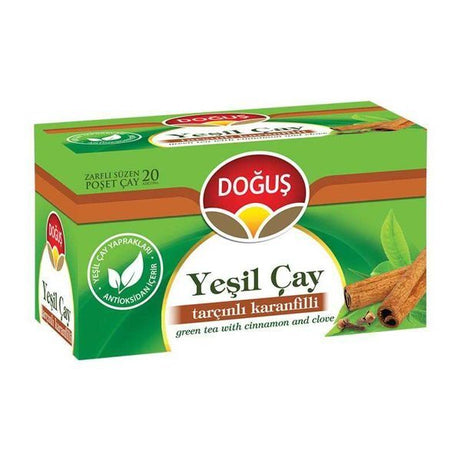 دوغوش شاي أخضر بالقرنفل والزنجبيل 20 ظرف