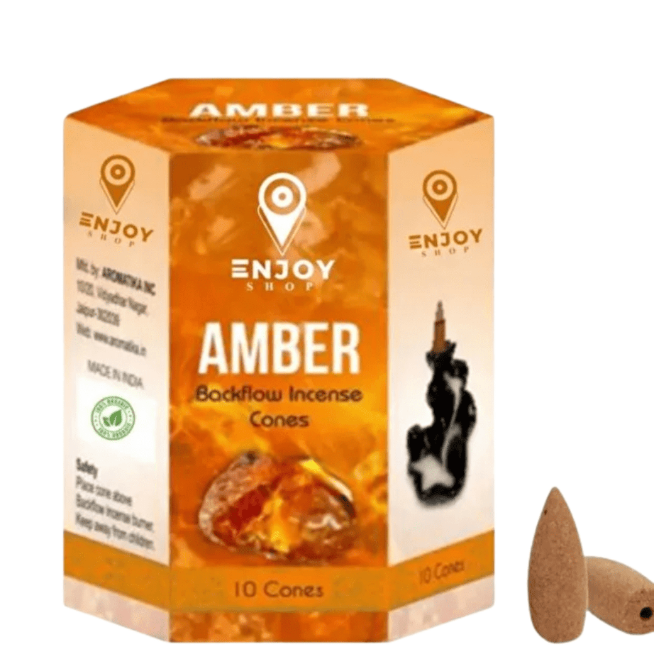 ENJOY SHOP بخور برائحة العنبر 10 قطع