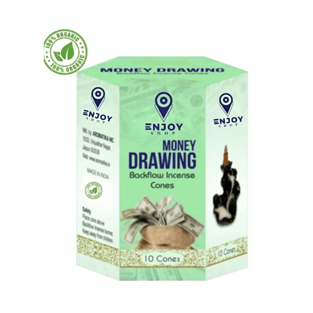 ENJOY SHOP بخور Money Drawing لتعطير المنزل واسترخاء مثالي 10 قطع
