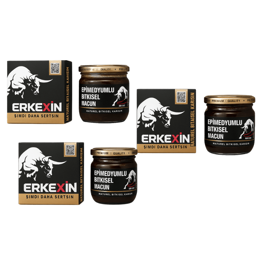 إركيكسين معجون السر العثماني بمزيج الأعشاب والعسل لتعزيز الطاقة والأداء | 3 علب