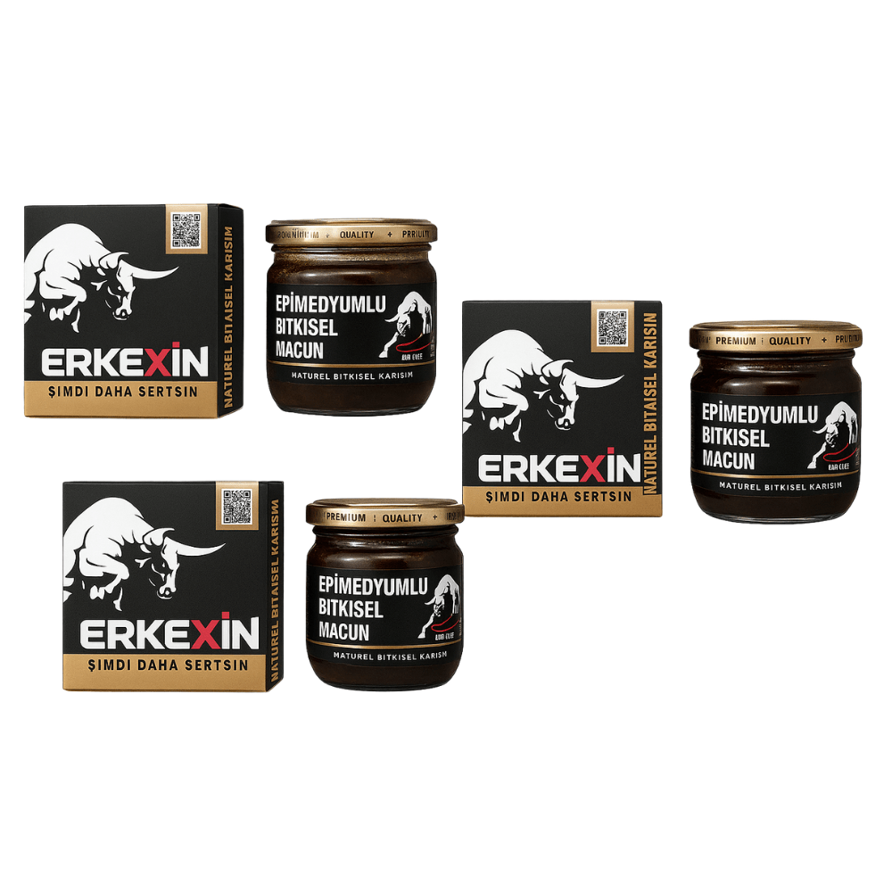 إركيكسين معجون السر العثماني بمزيج الأعشاب والعسل لتعزيز الطاقة والأداء | 3 علب