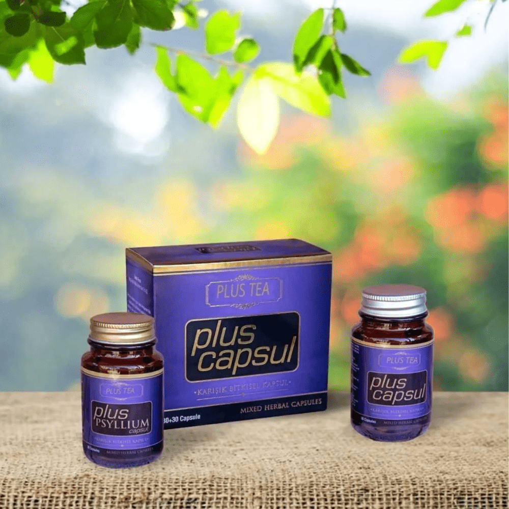 Extra Tea Plus كبسولات شاي الأعشاب بلس التركية