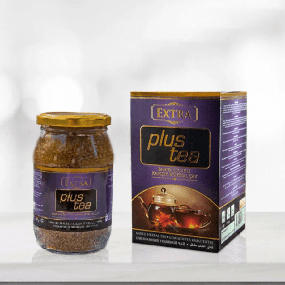 Extra Tea Plus شاي الأعشاب الطبيعي لحرق الدهون وتنحيف آمن 300 غرام