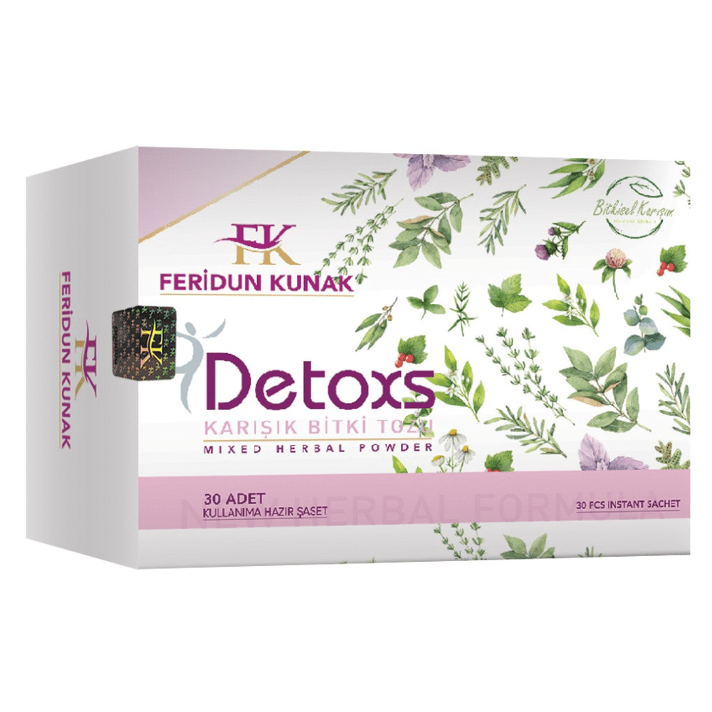 فريدون كوناك شاي ديتوكس بالأعشاب للتنحيف والتخلص من السموم (30 ظرف)