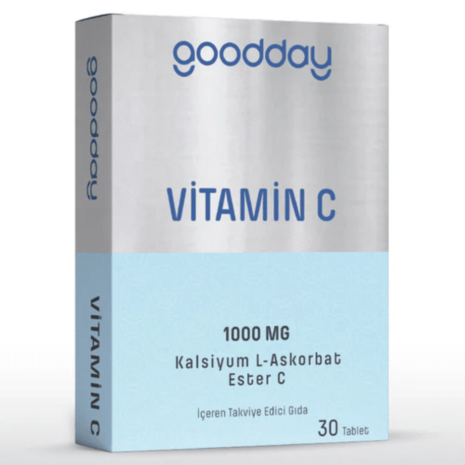 Goodday فيتامين سي استر لطيف وفعّال لتعزيز المناعة 30 قرص