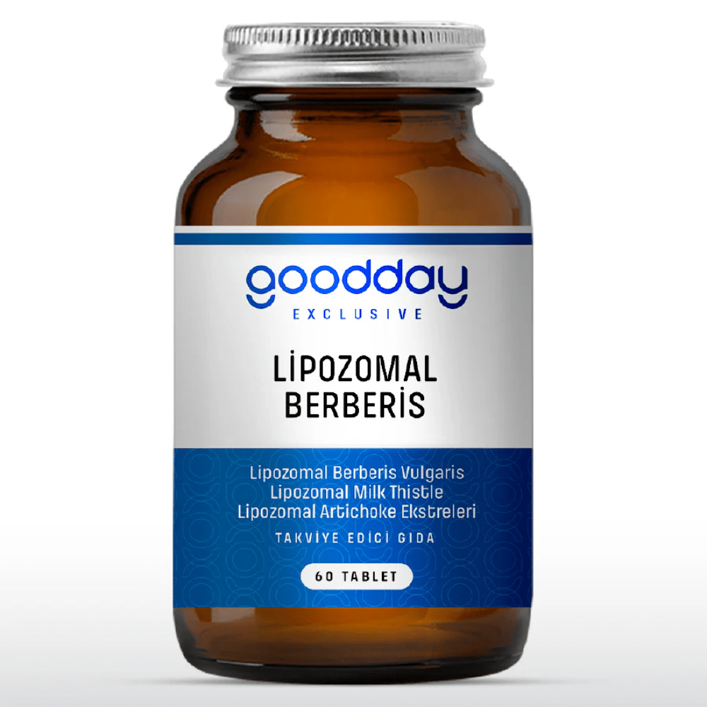 Goodday مكمل البربريس اليبوزومي الغذائي لدعم صحة الكبد ووظائف الجسم الطبيعية 60 قرص