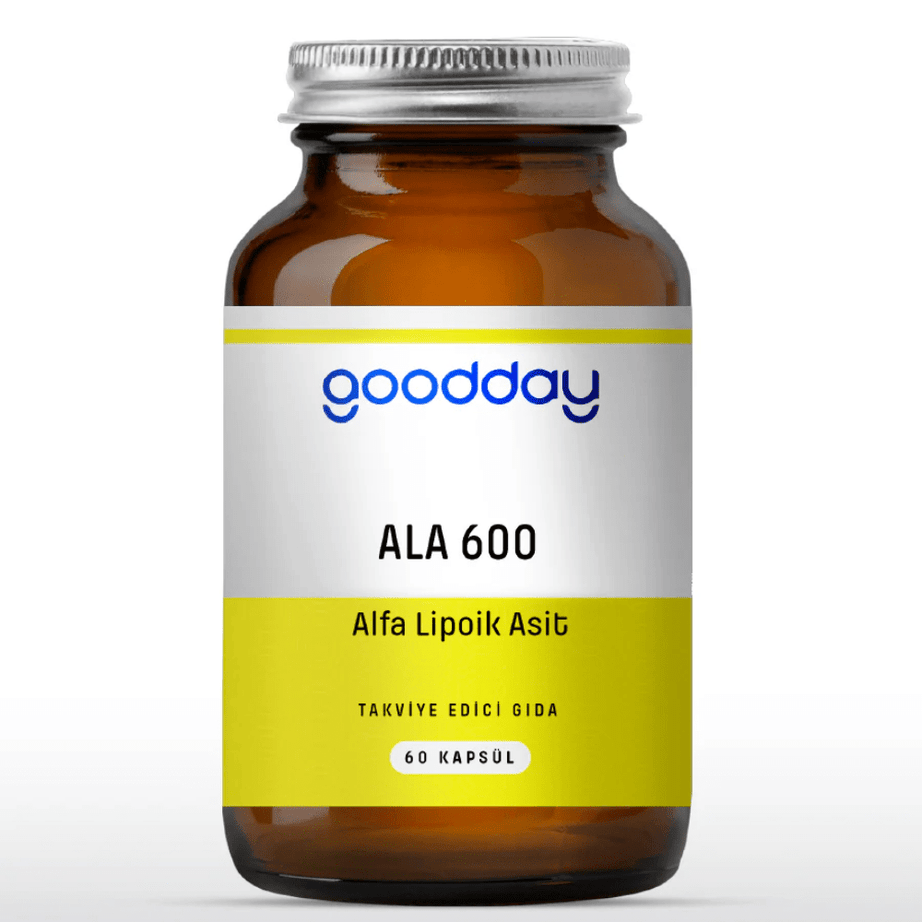 Goodday مكمل ألفا ليبويك الغذائي 600 ملغ _ 60 كبسولة