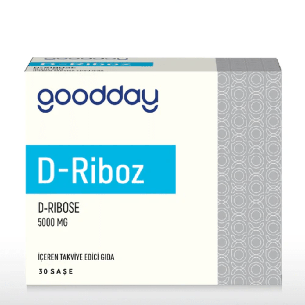 GoodDay مكمل الريبوز لتعزيز الطاقة والاستشفاء العضلي 30 ظرف
