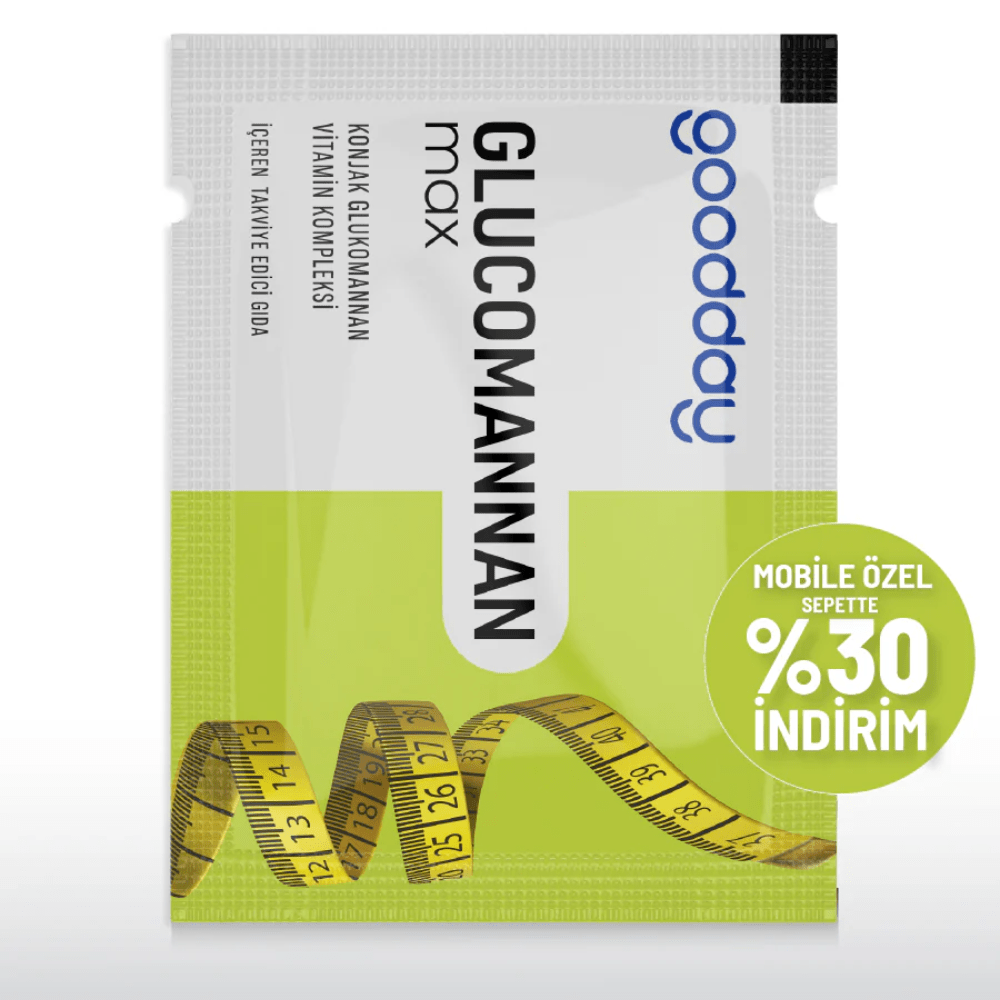 Goodday مكمل غلوكومانان ماكس لإنقاص الوزن 30 ظرف