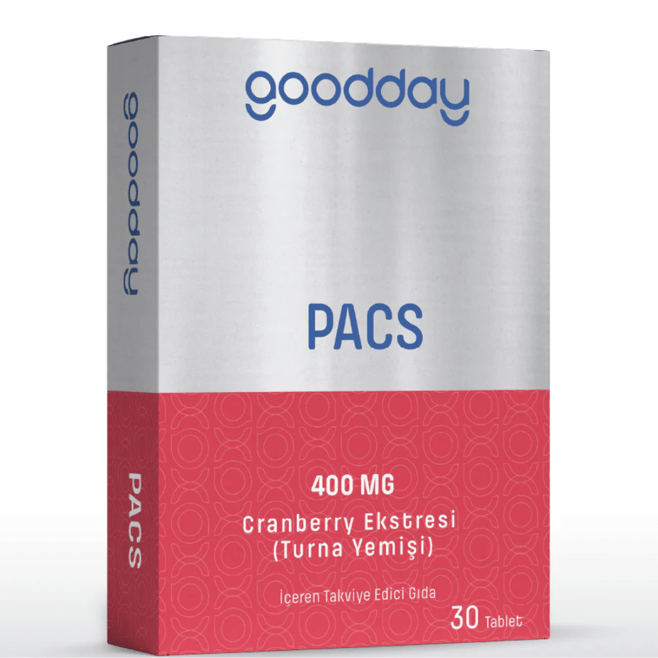 Goodday مكمل مستخلص التوت البري لدعم صحة الجهاز البولي 30 قرص