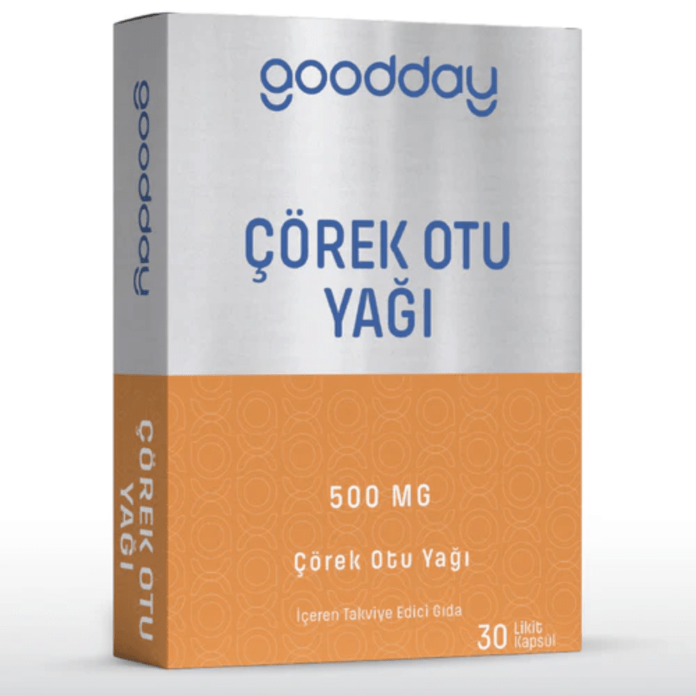 Goodday مكمل زيت البركة الطبيعي 30 كبسولة