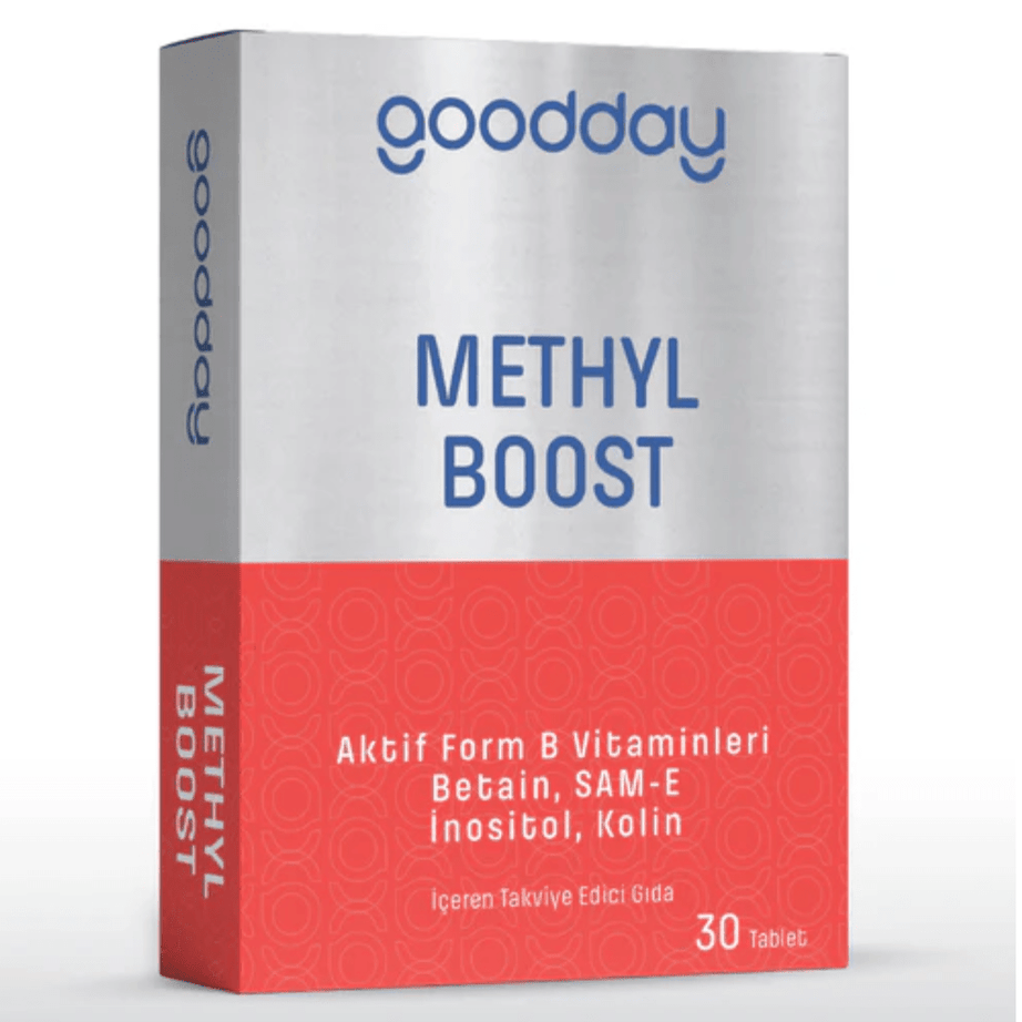 Goodday ميثيل بوست مزيج من فيتامينات B لدعم الأعصاب والطاقة 30 قرص
