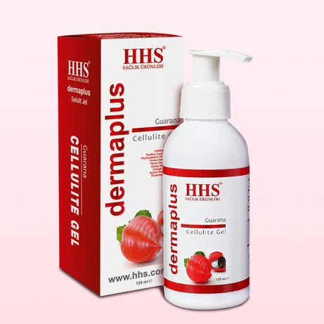 HHS مجموعة العناية بالجسم كبسولات التنحيف + جل السيلوليت + شاي الأعشاب