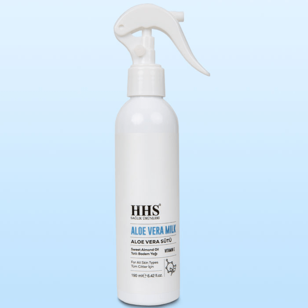 HHS واقي الشمس النباتي + حليب الصبار للعناية بالبشرة