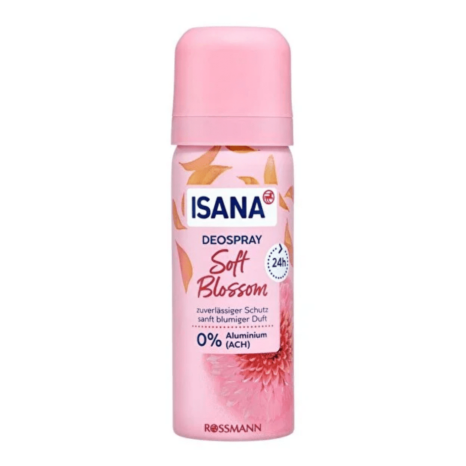 ISANA بخاخ مزيل العرق برائحة الزهور الناعمة 50 مل