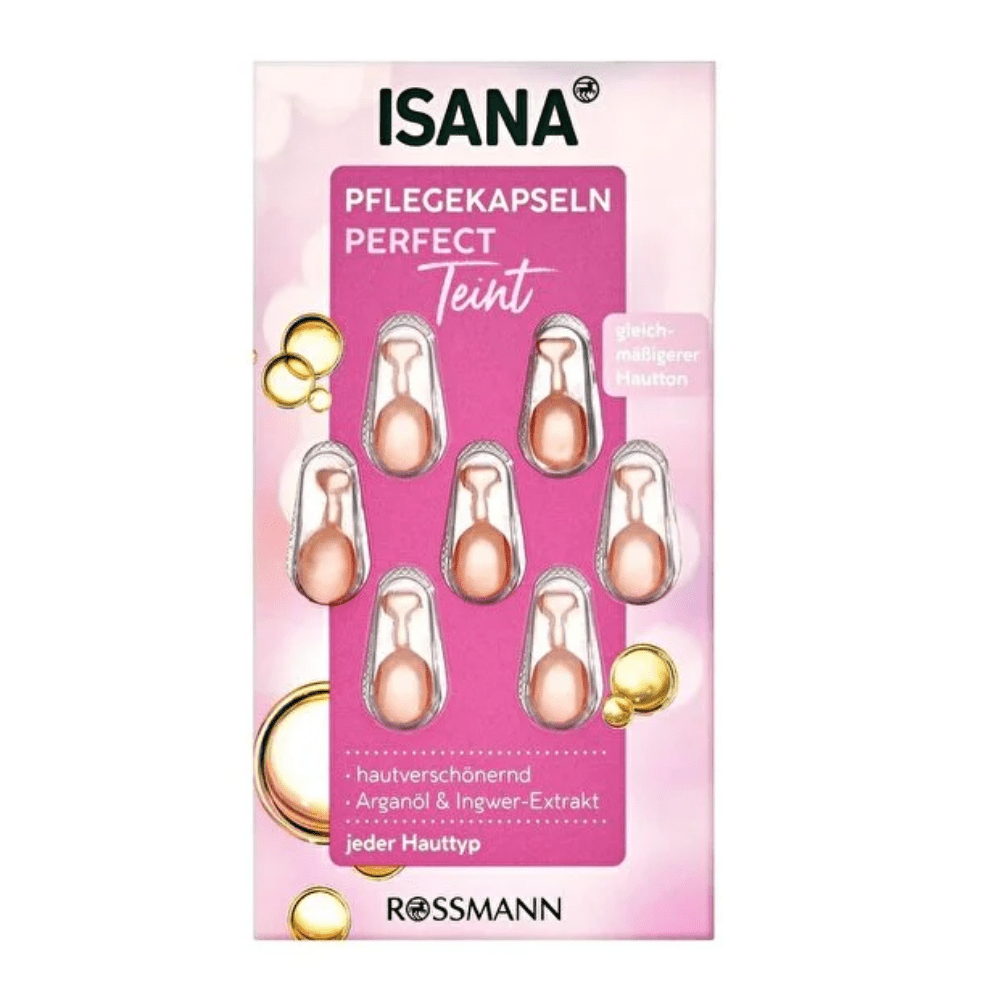 ISANA كبسولات سيروم بيرفكت تينت للعناية بالبشرة