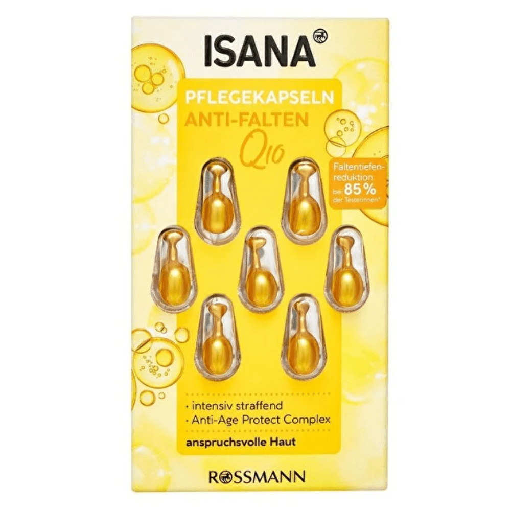 ISANA كبسولات سيروم Q10 لمكافحة التجاعيد