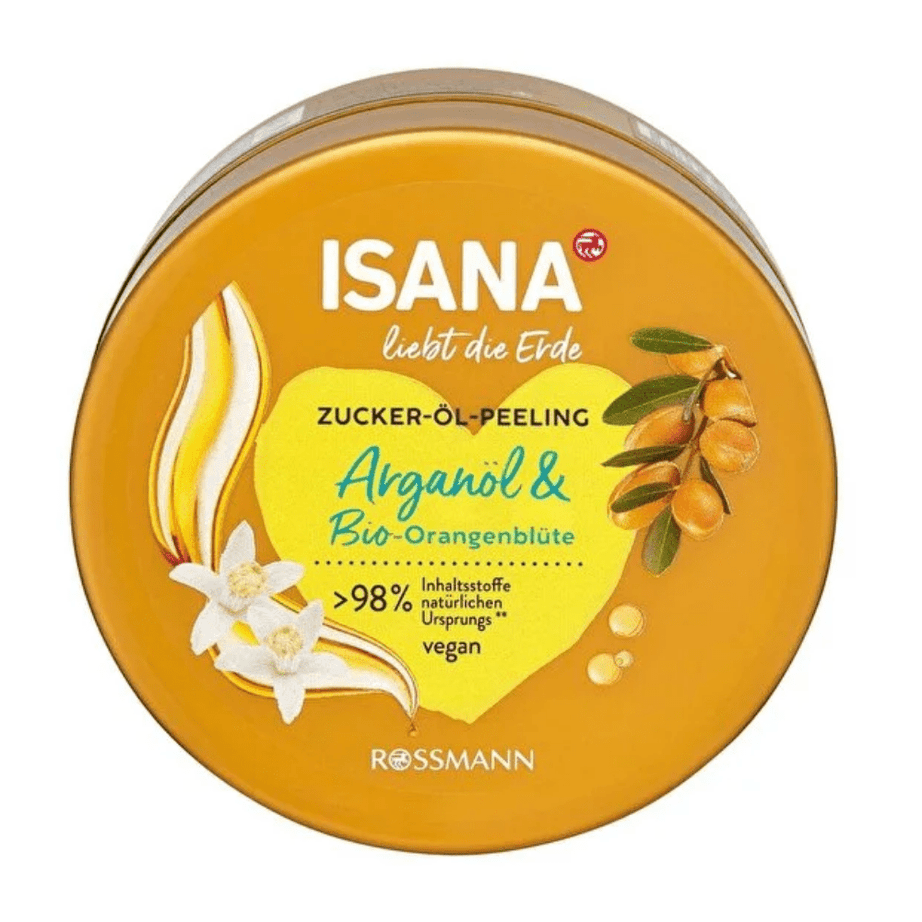ISANA مقشر الجسم بزيت الأرغان 230 غرام