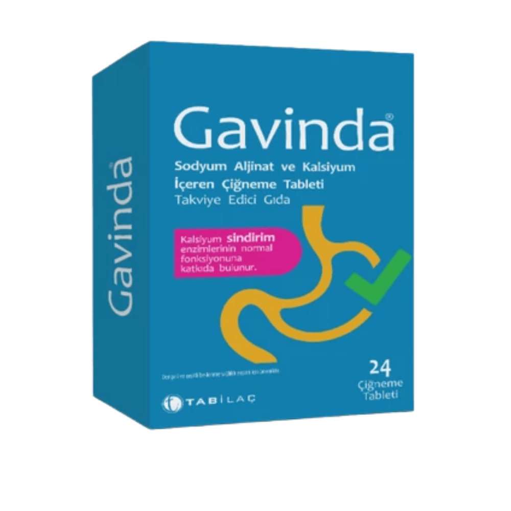 جافيندا أقراص ألجينات الصوديوم 24 قرص