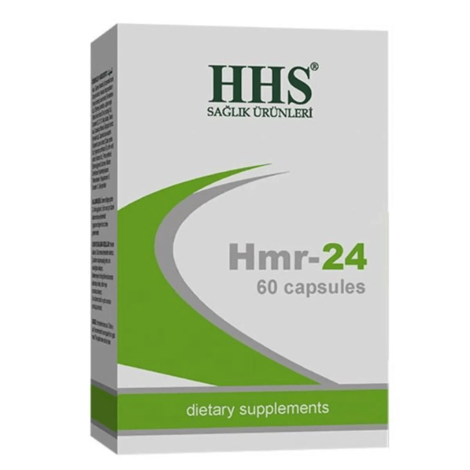 كبسولات عشبية طبيعية HHS Hmr 24 🌿 60 كبسولة