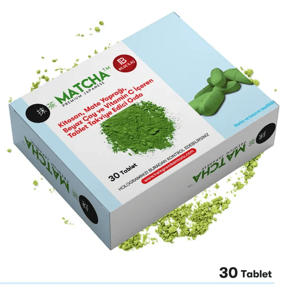 كبسولات الماتشا اليابانية للتنحيف وحرق الدهون 30 كبسولة