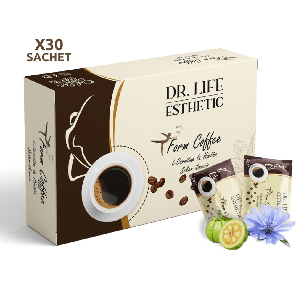 قهوة Dr. Life بالهندباء للتنحيف وإزالة السموم من الجسم 150 غرام X 30 ظرف