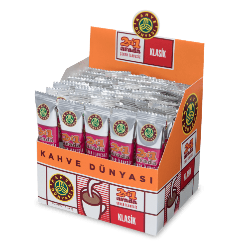 قهوة سريعة التحضير بدون سكر 40 ظرف من قهوة دنياسي