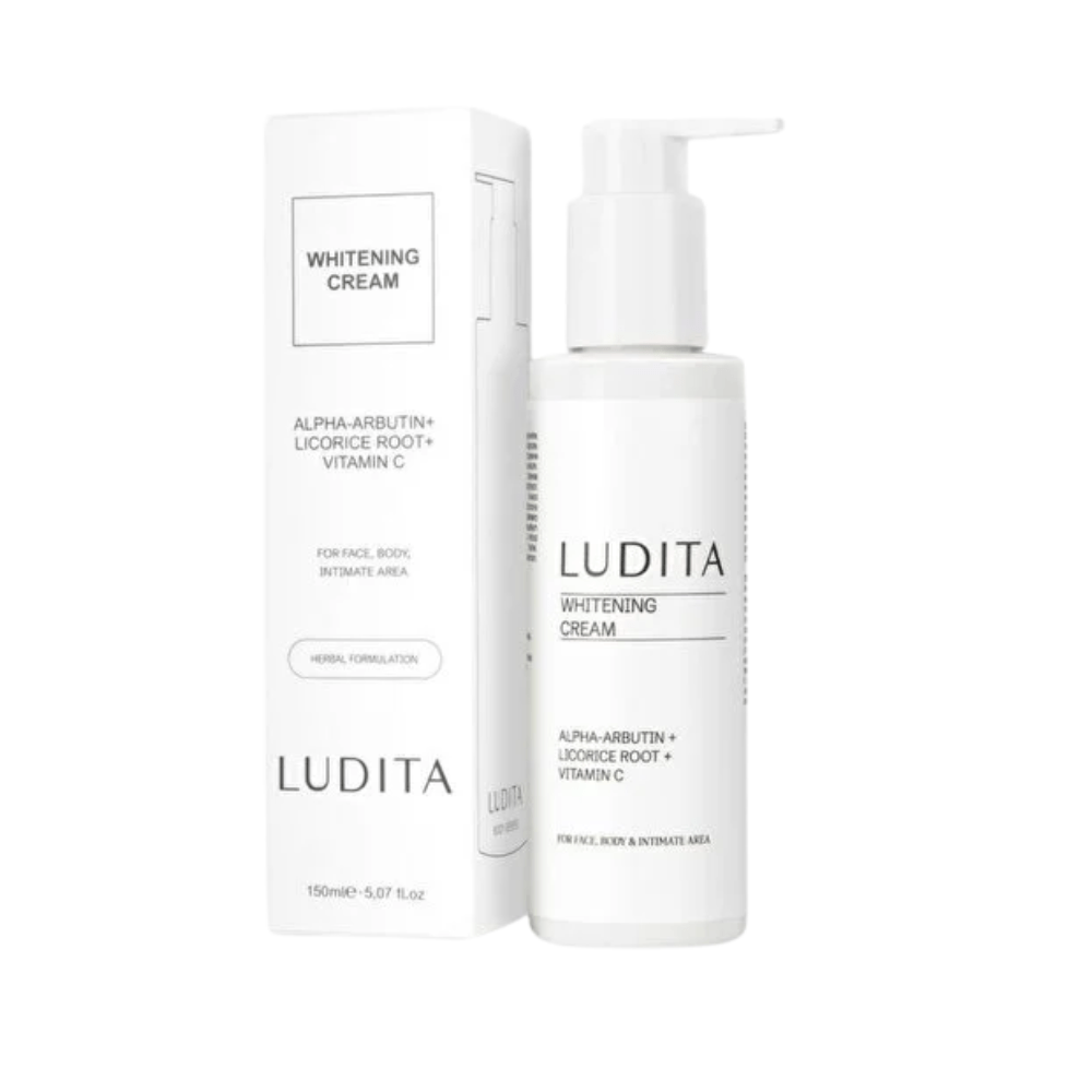 كريم Ludita للتفتيح والعناية بالوجه والجسم والمناطق الحساسة 150 مل