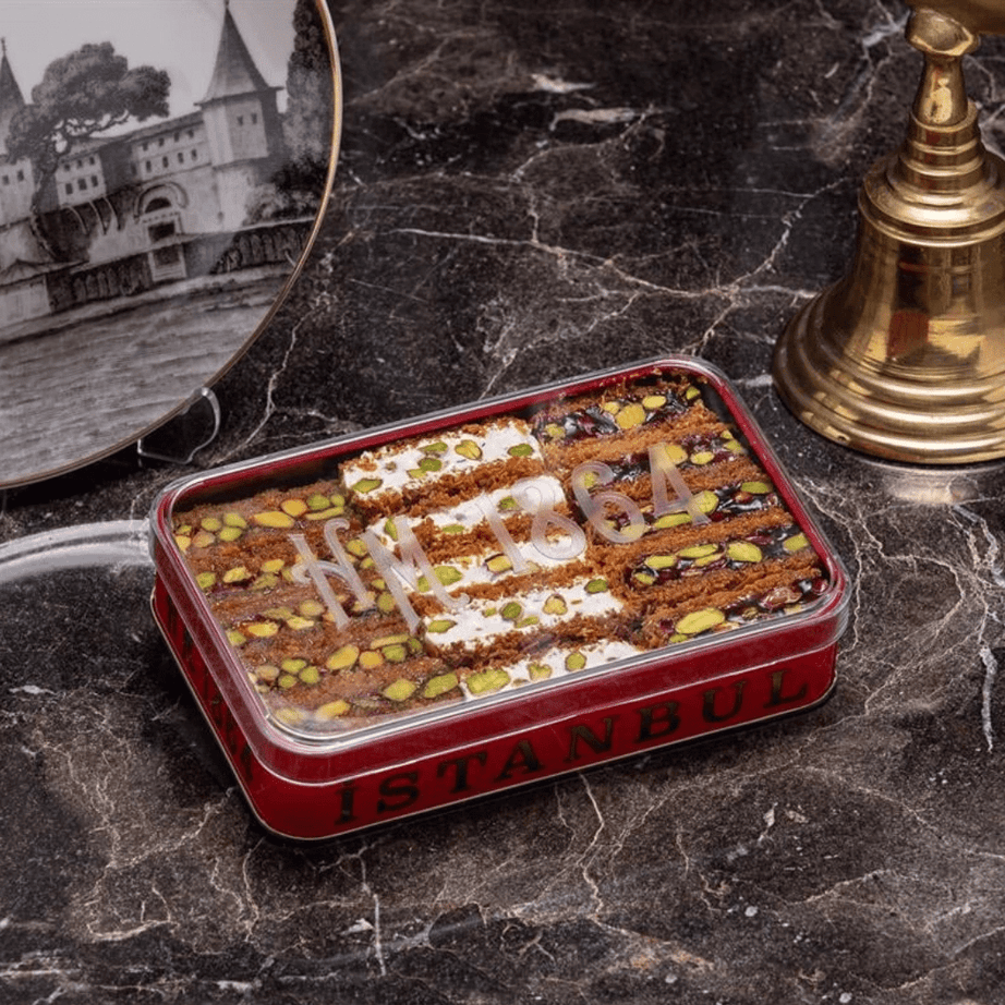 قطايف عثمانية مشكلة | حافظ مصطفى - علبة كريستال 500 غرام