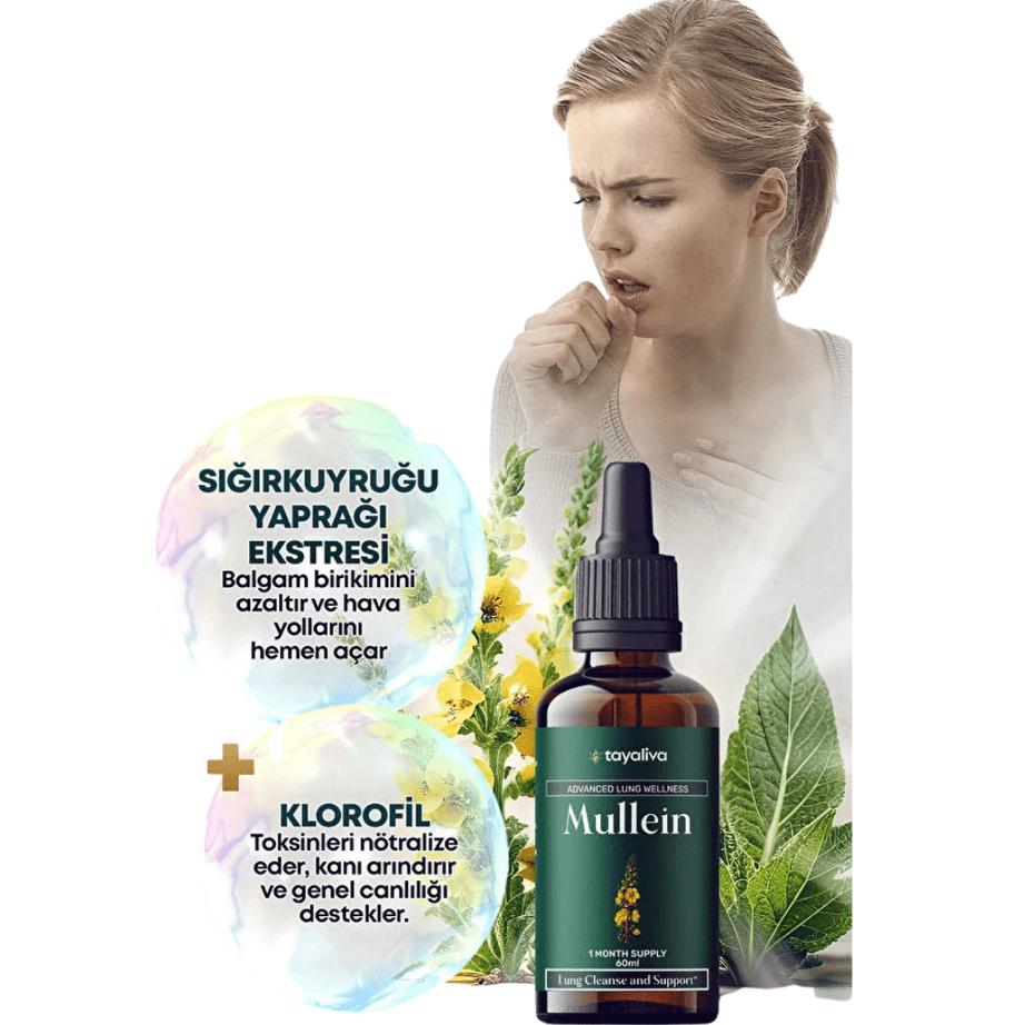 قطرات تاياليفا لتنظيف الرئتين وإزالة السموم 60 مل