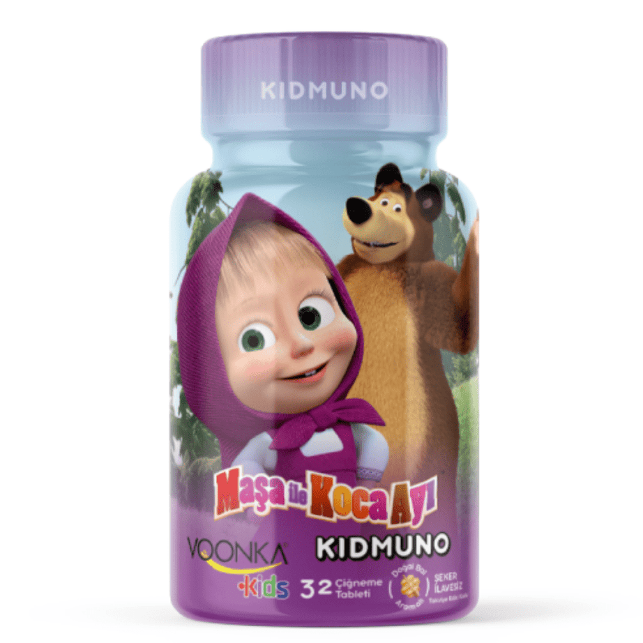 كيدمينو مقوي للمناعة للأطفال | أقراص قابلة للمضغ | فونكا