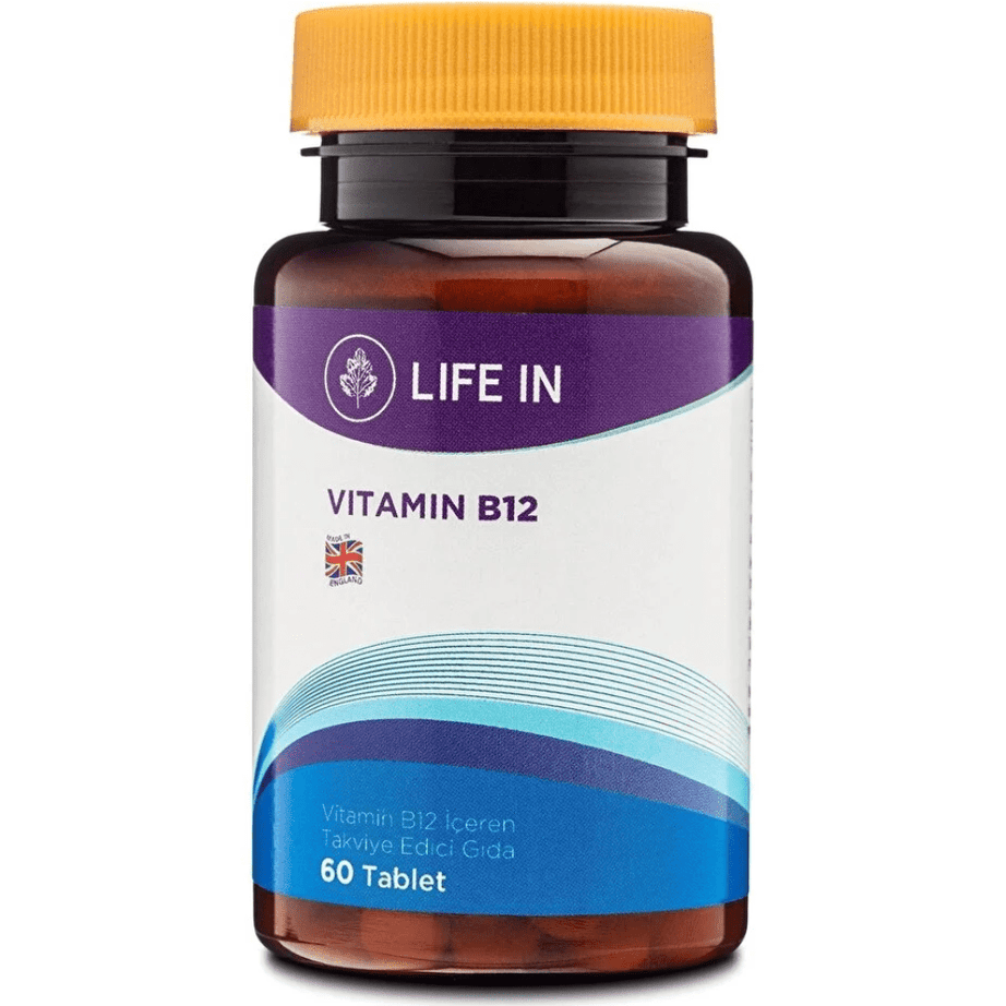 Life In مكمل فيتامين B12 60 قرص
