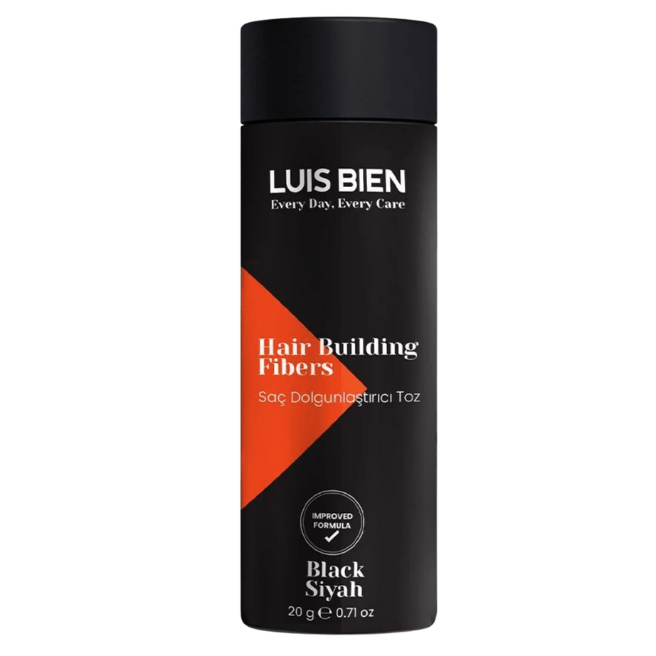 لويس بيان بودرة ألياف الشعر لتغطية فورية وفراغات أقل | لون أسود 20 غرام