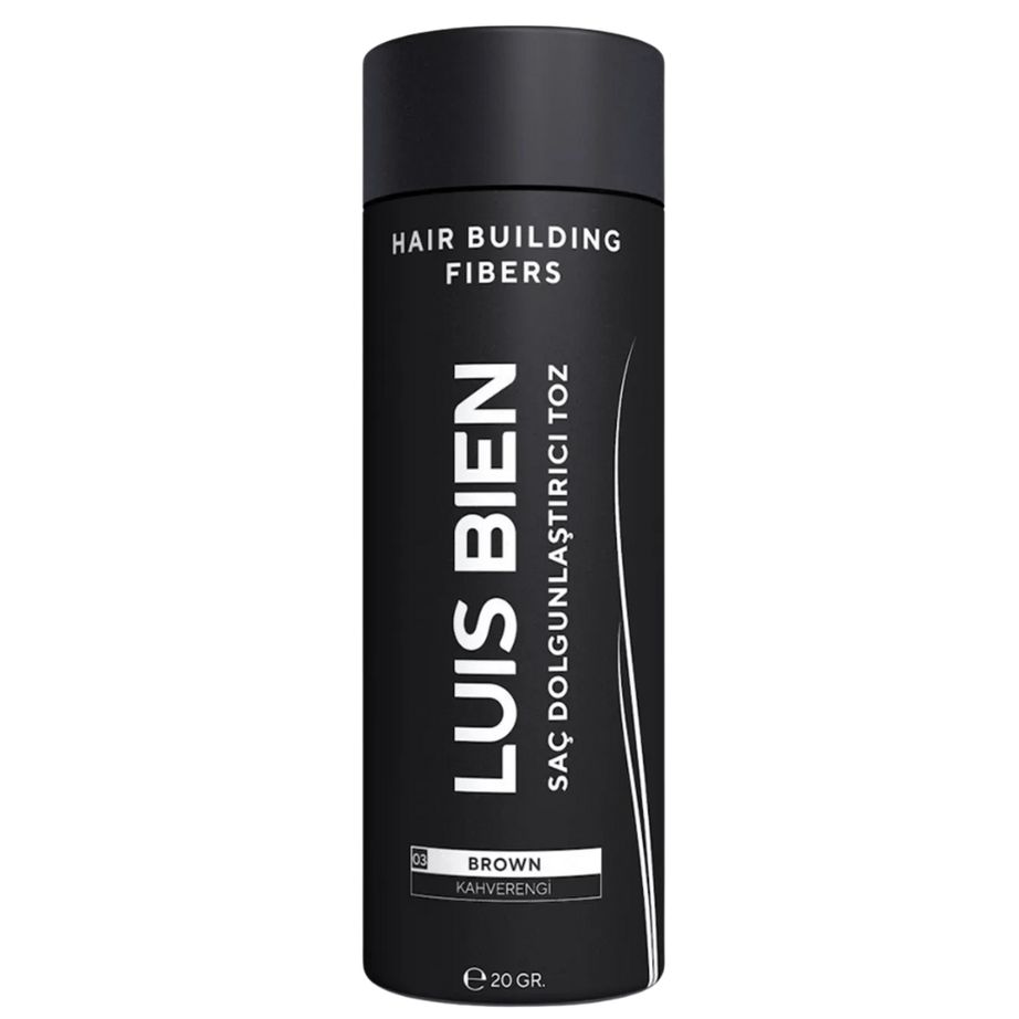 لويس بيان بودرة ألياف الشعر لتغطية فورية وفراغات أقل | لون بني 20 غرام