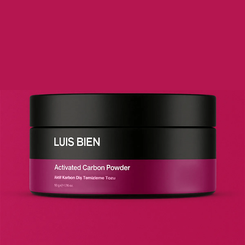 لويس بيان مسحوق الفحم لتبييض الأسنان بالكربون النشط 50 غرام