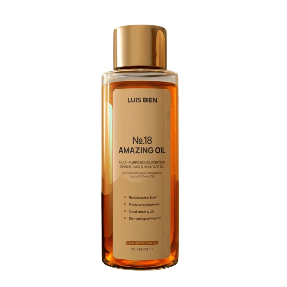 لويس بيان زيت No:18 لتغذية البشرة والشعر | 100 مل