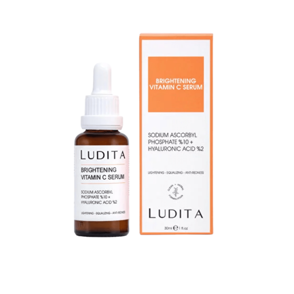 LUDITA سيروم تفتيح البشرة بفيتامين سي وحمض الهيالورونيك