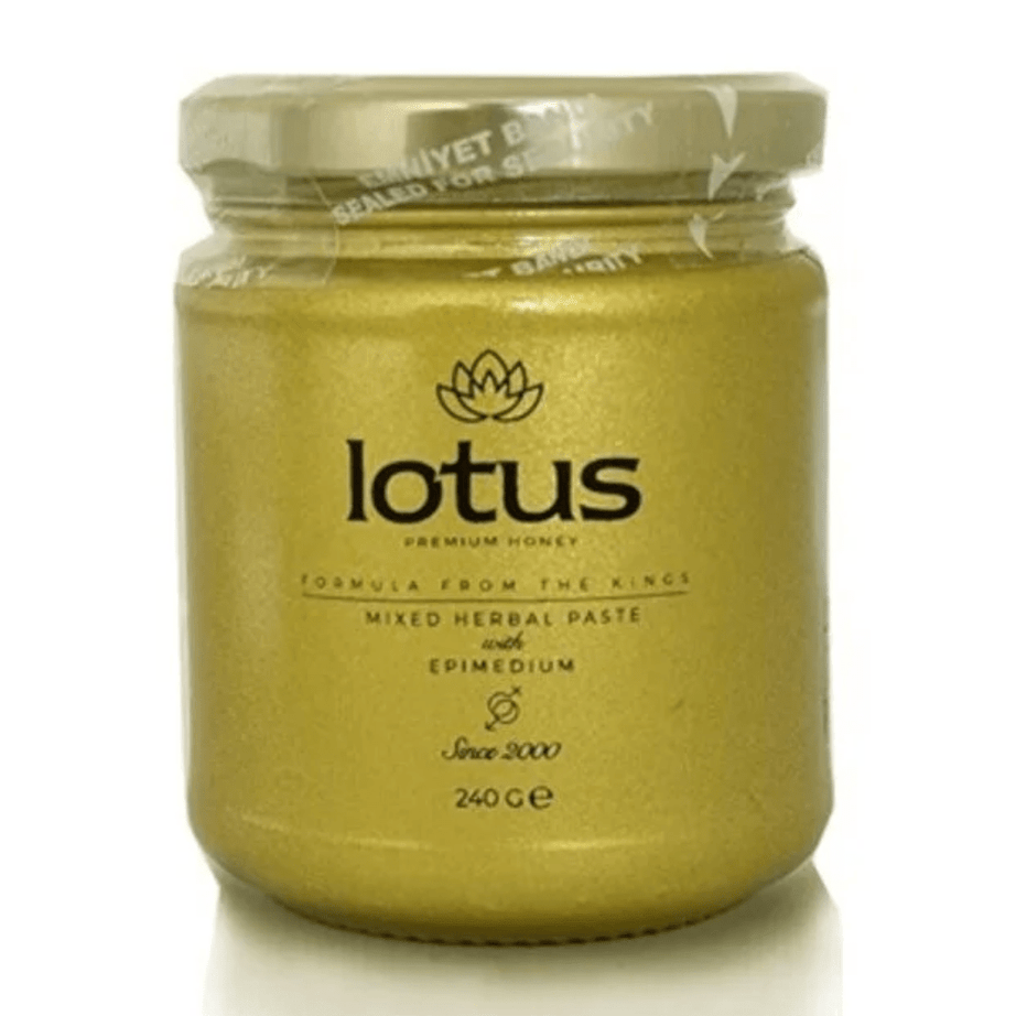 معجون اللوتس بالعسل والجينسنغ لزيادة الرغبة والأداء 240 غرام