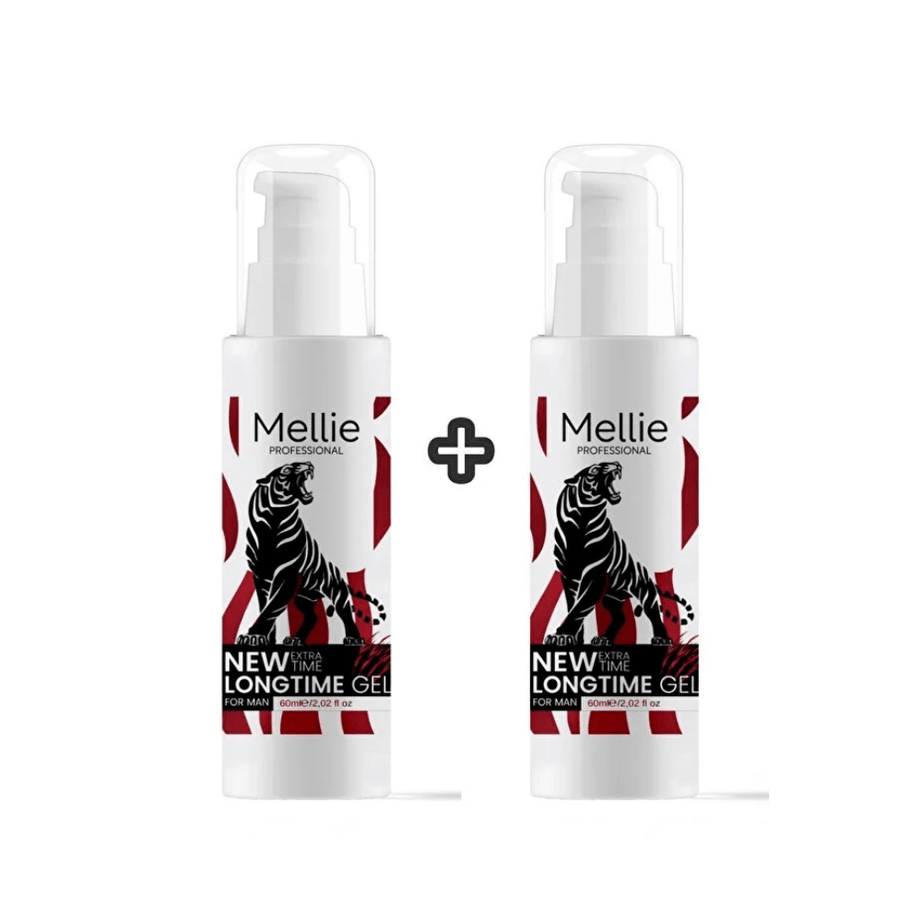 Mellie Professional بخاخ مؤخر للرجال لتحكم أفضل وتجربة أطول 60 مل عبوتان