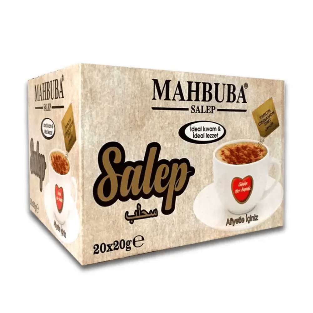 محبوبة مسحوق السحلب مع القرفة 20 ظرف