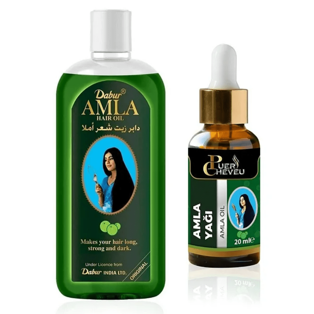 مجموعة زيت أملا للعناية العميقة بالشعر – تغذية من الجذور وحتى الأطراف